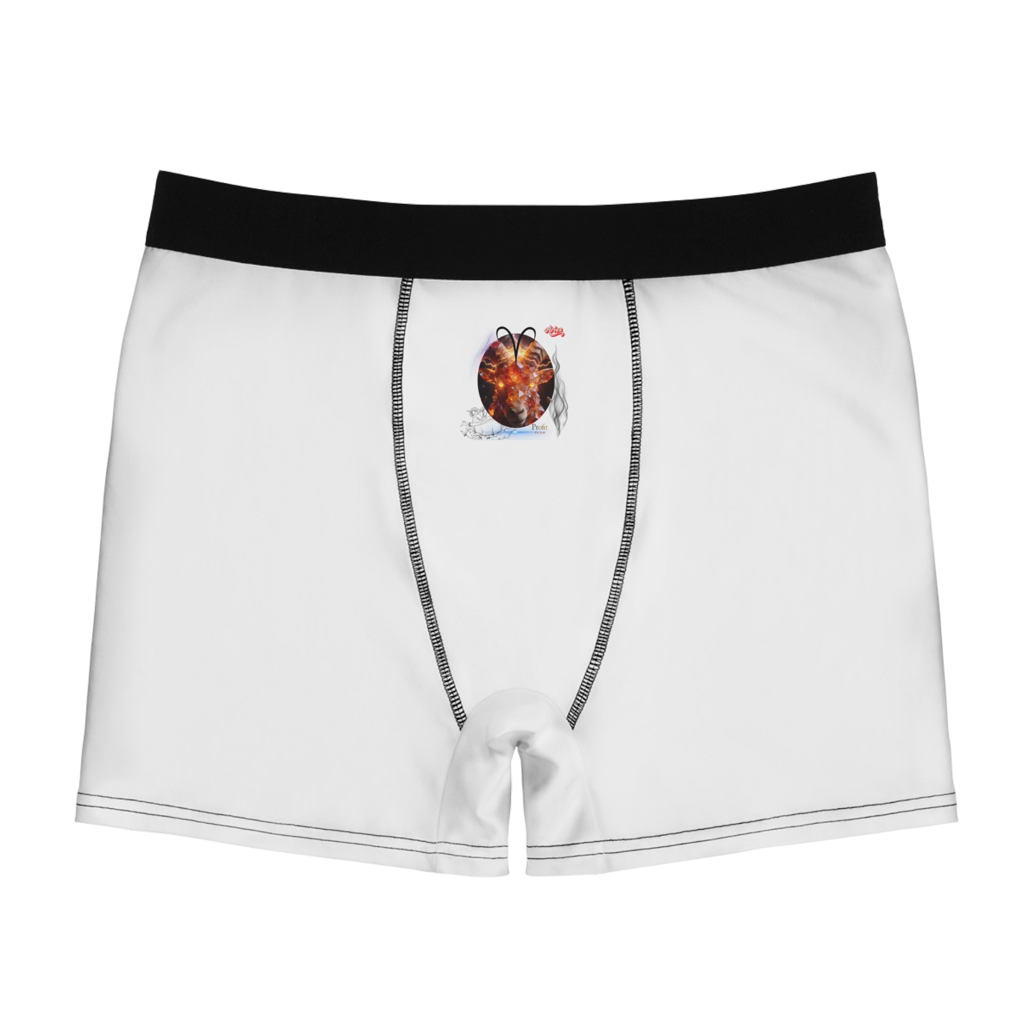 Red-Eyed Aries Men’s Boxer Briefs — Bold Zodiac AOP