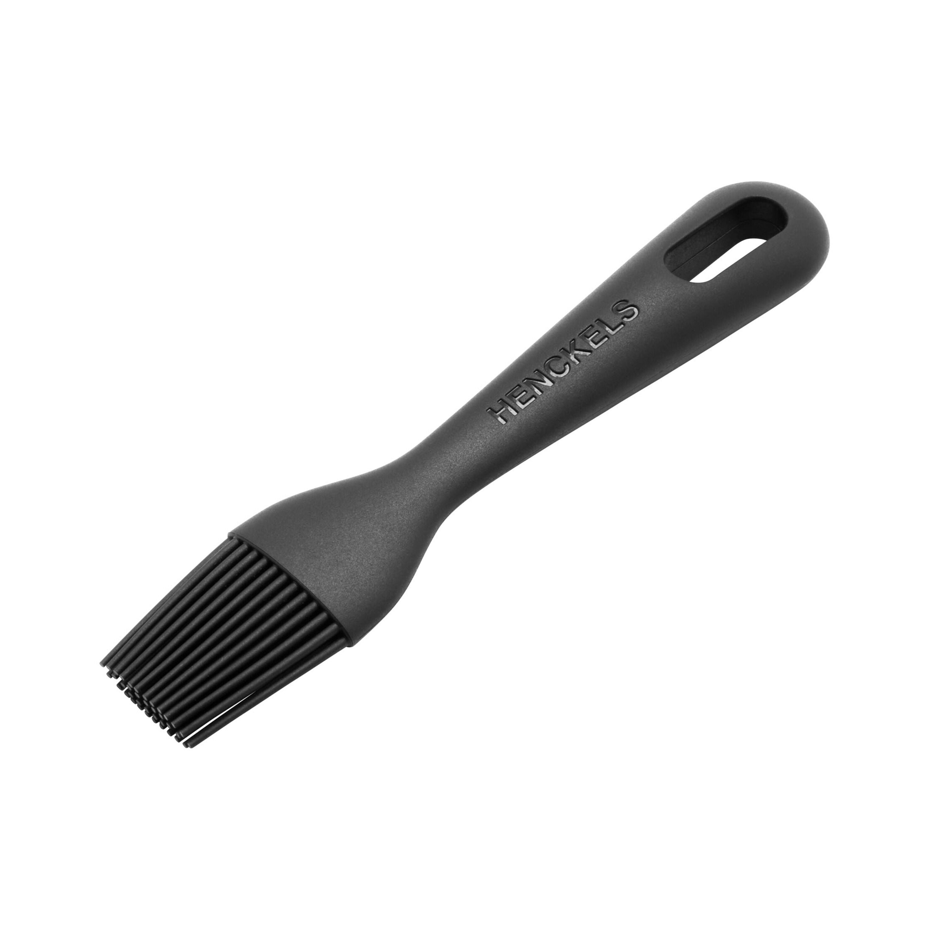 HENCKELS Silicone Onyx 17 cm Silicone Pastry Brush, Black - Hidden-Gems