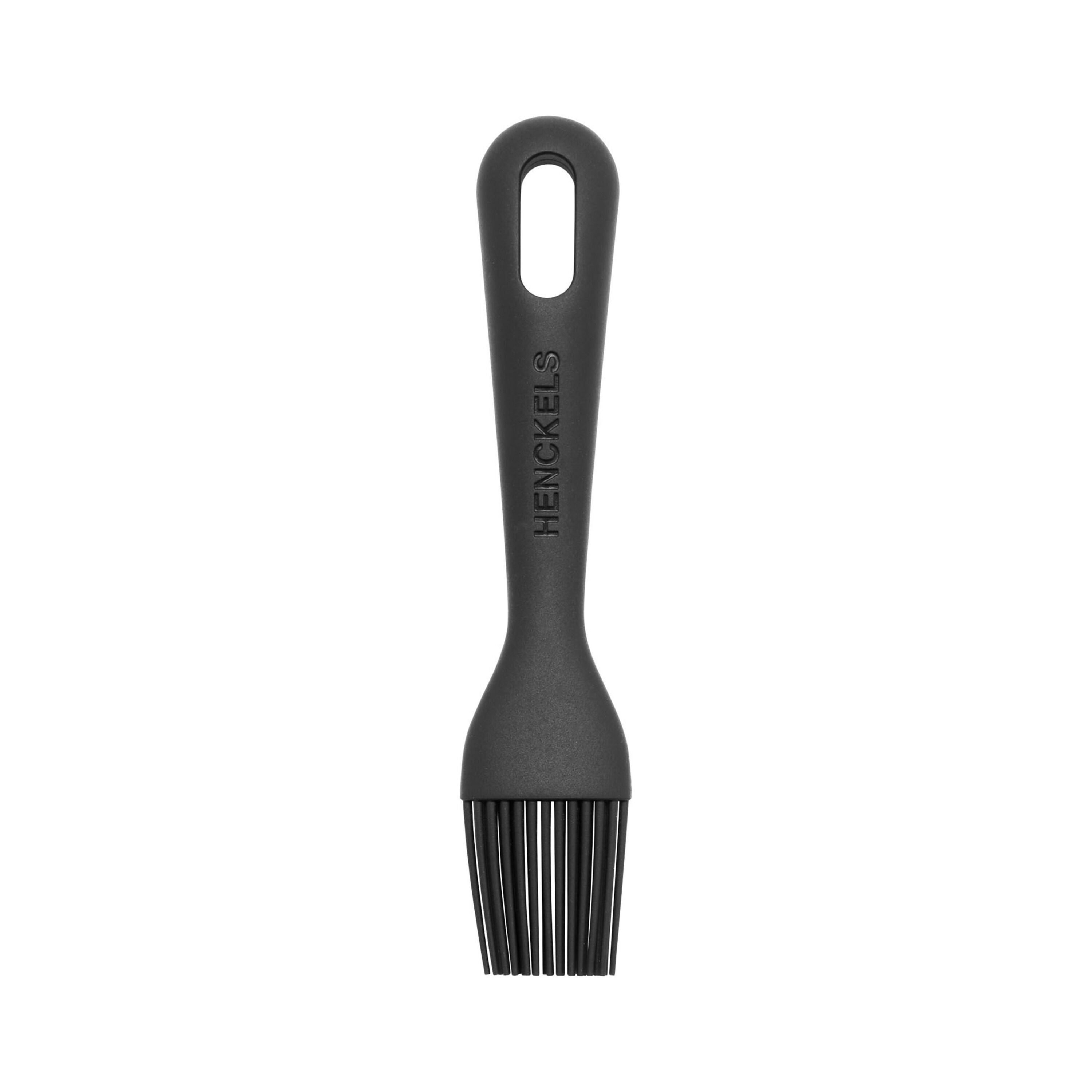 HENCKELS Silicone Onyx 17 cm Silicone Pastry Brush, Black - Hidden-Gems