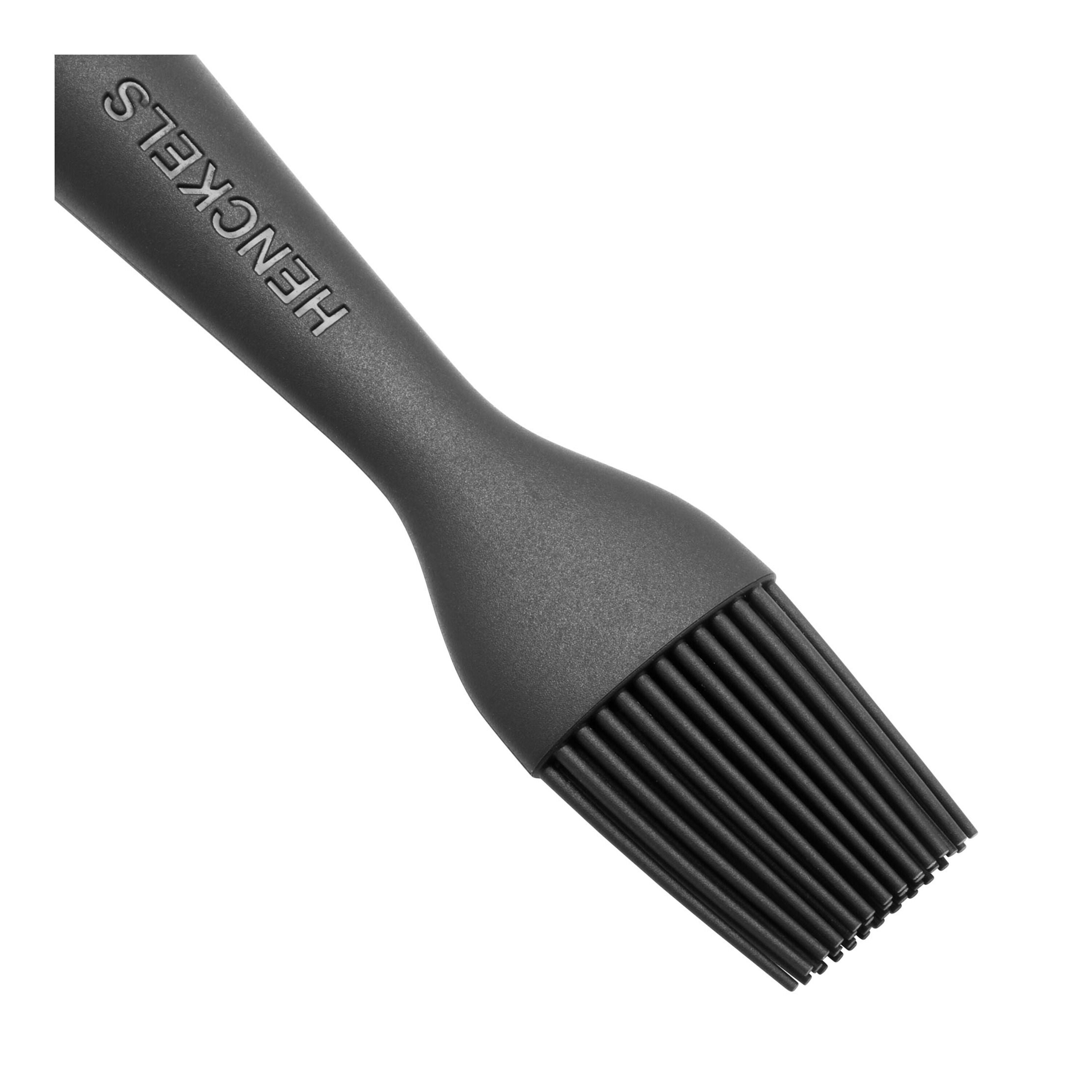 HENCKELS Silicone Onyx 17 cm Silicone Pastry Brush, Black - Hidden-Gems