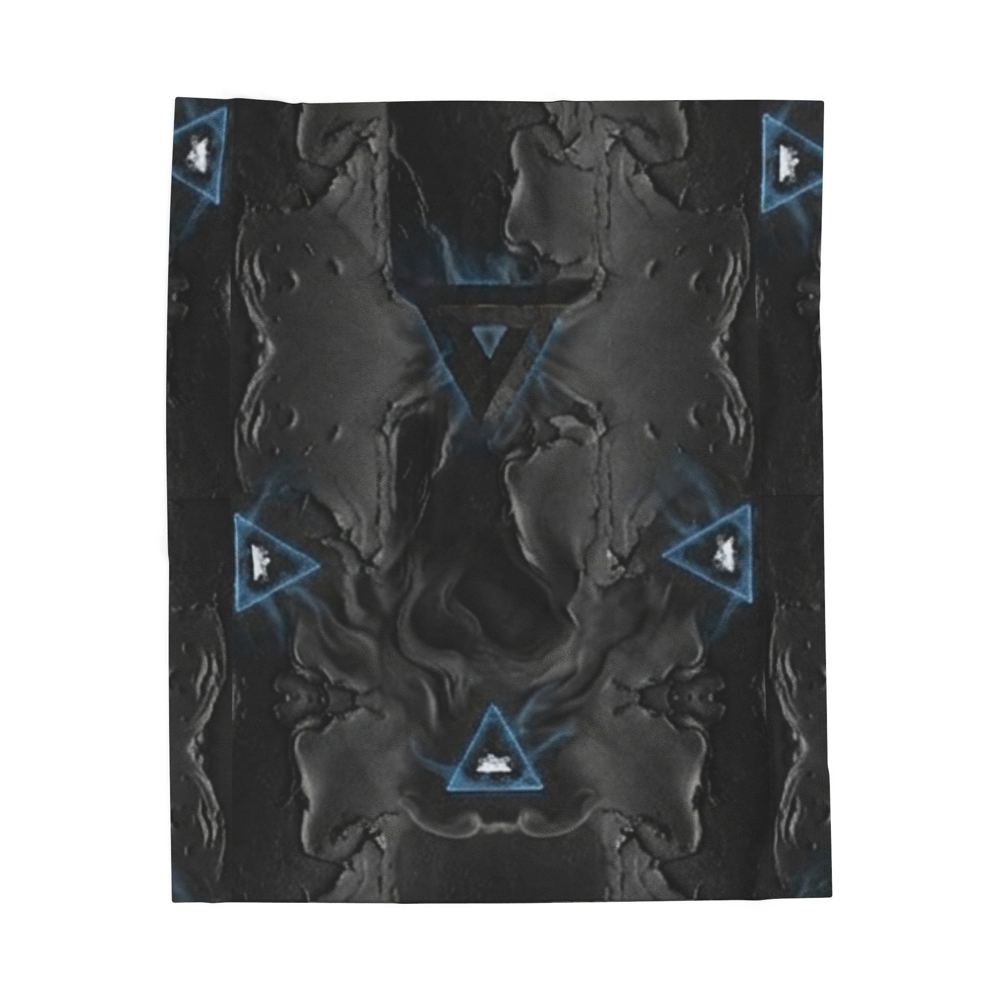 LUNAVIA Fallen Star Depth' Velveteen Plush Blanket