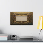 Steampunk Gold Frame Canvas