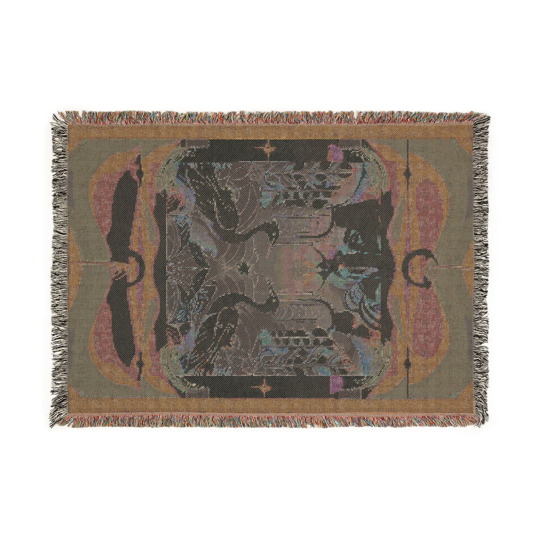 Stylized Bird Figure Design