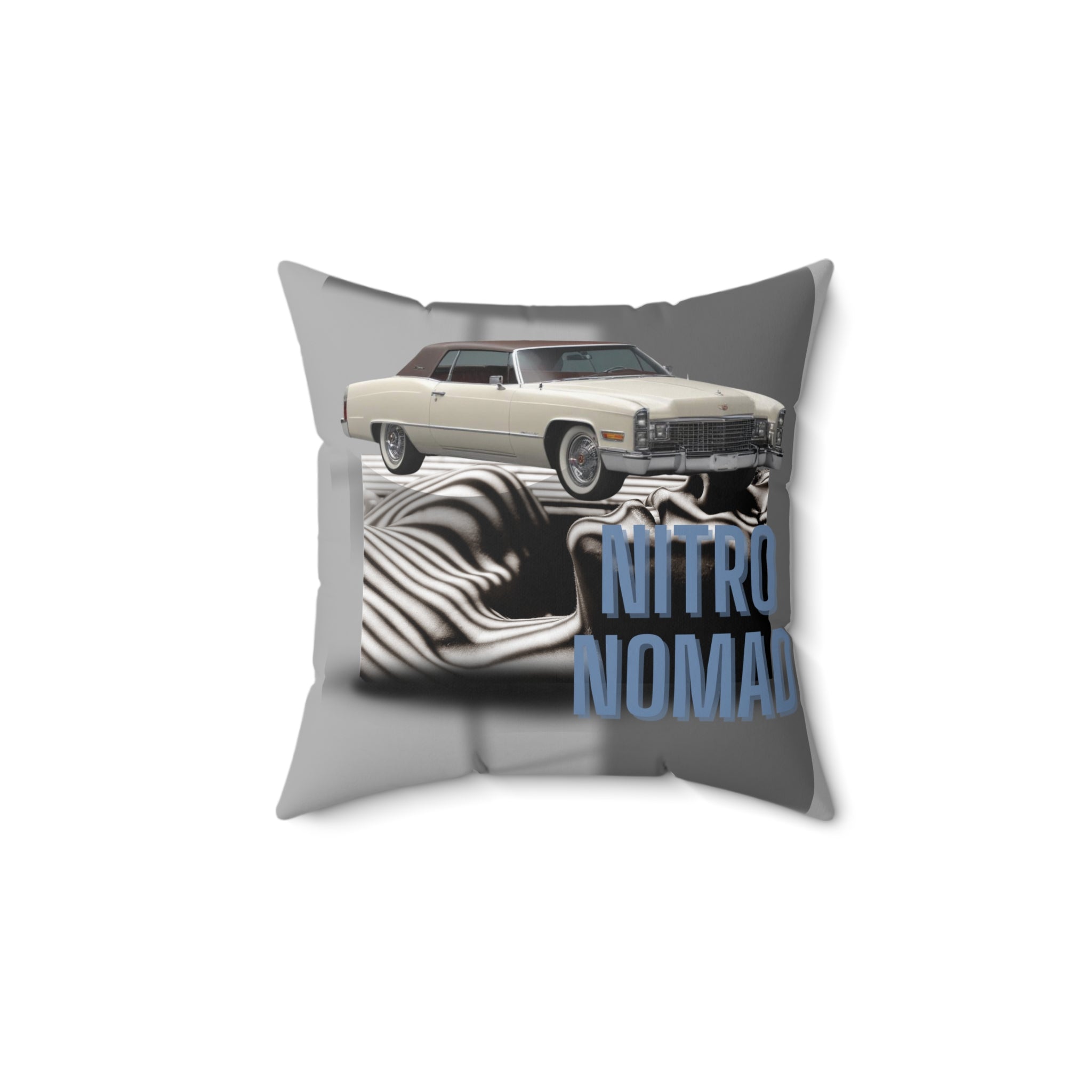 Nitro Nomad Classic Car Throw Pillow