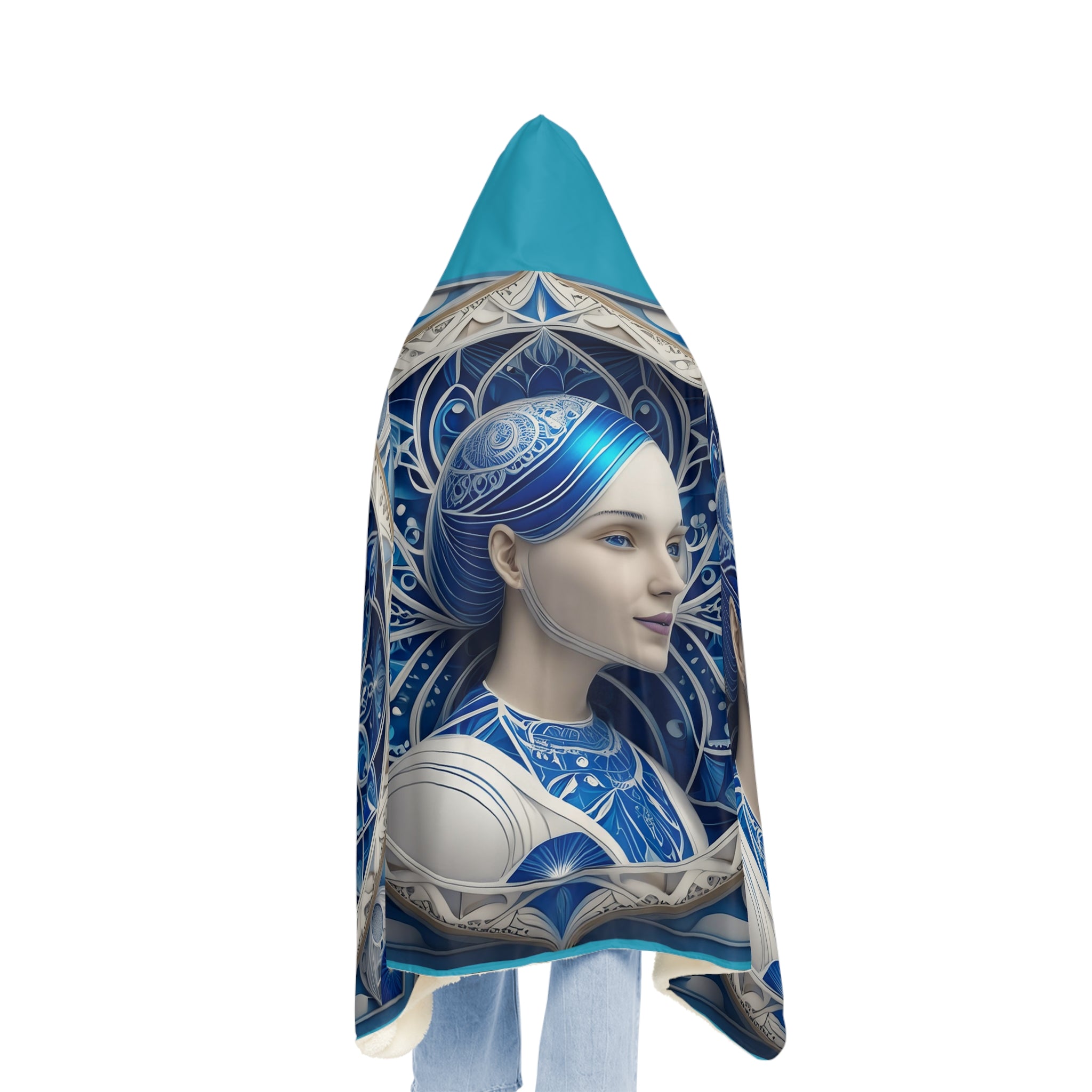 Galactic Dream Snuggle Blanket — Mavi Vizyon Modern Art Throw