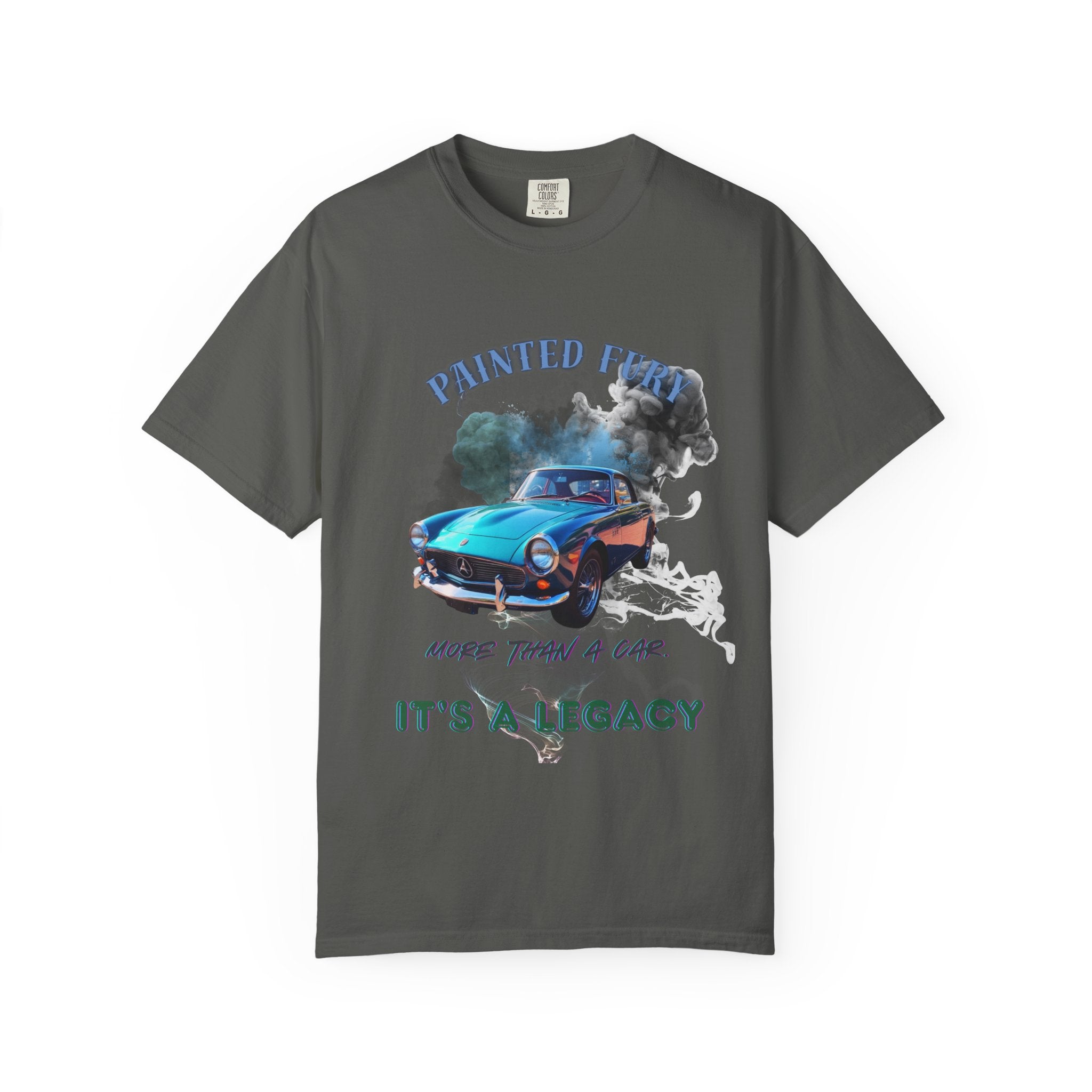 Classic Car T-Shirt — "Painted Funk: It's a Legacy" Vintage Sports Car Graphic Tee