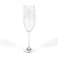 Bird Engraved Champagne Glass | 8oz Luxury Flute