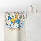 Luxury Bamboo Toddler Towel - Gentle on Sensitive Skin