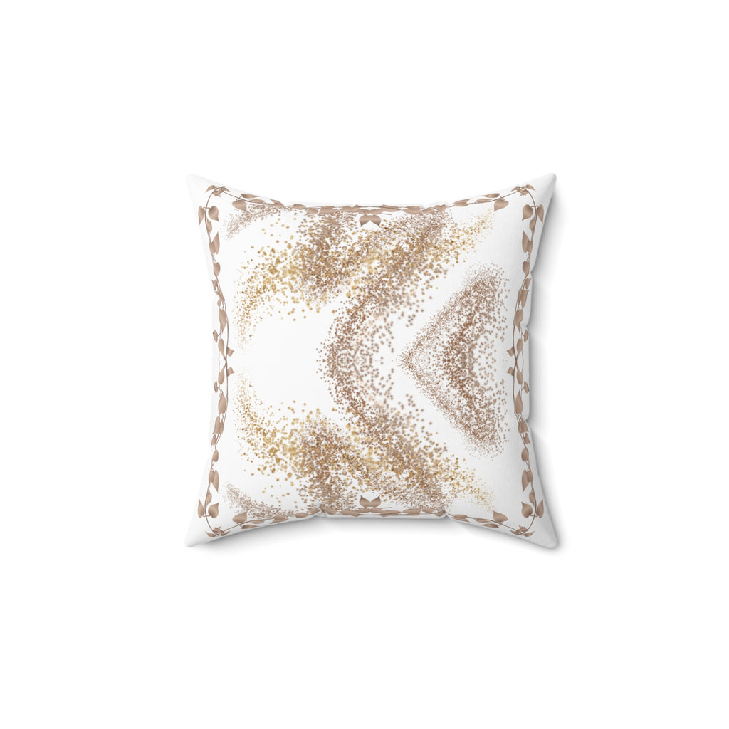 Minimal Gold Dust Decorative Pillow