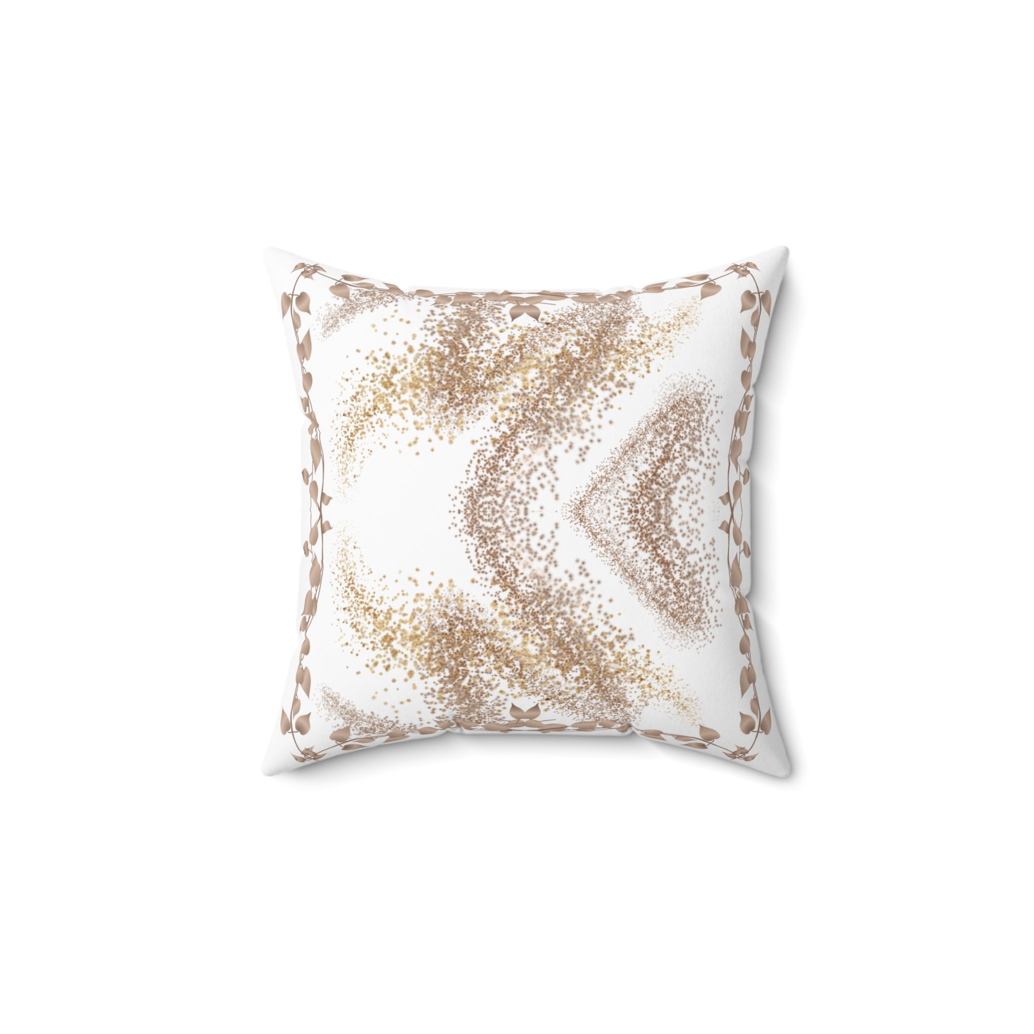 Minimal Gold Dust Decorative Pillow