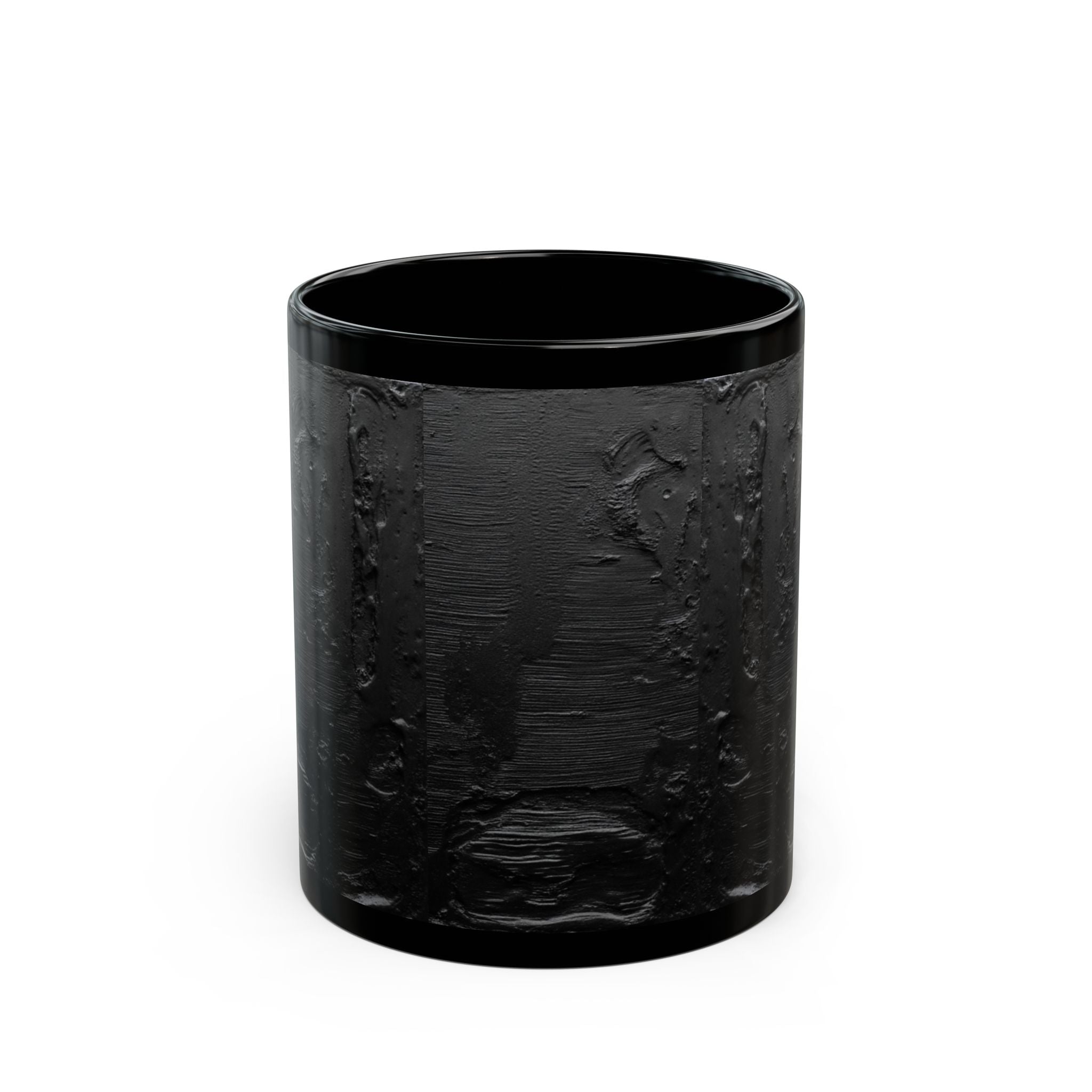 Black Ceramic Mug — Matte Black Coffee Cup