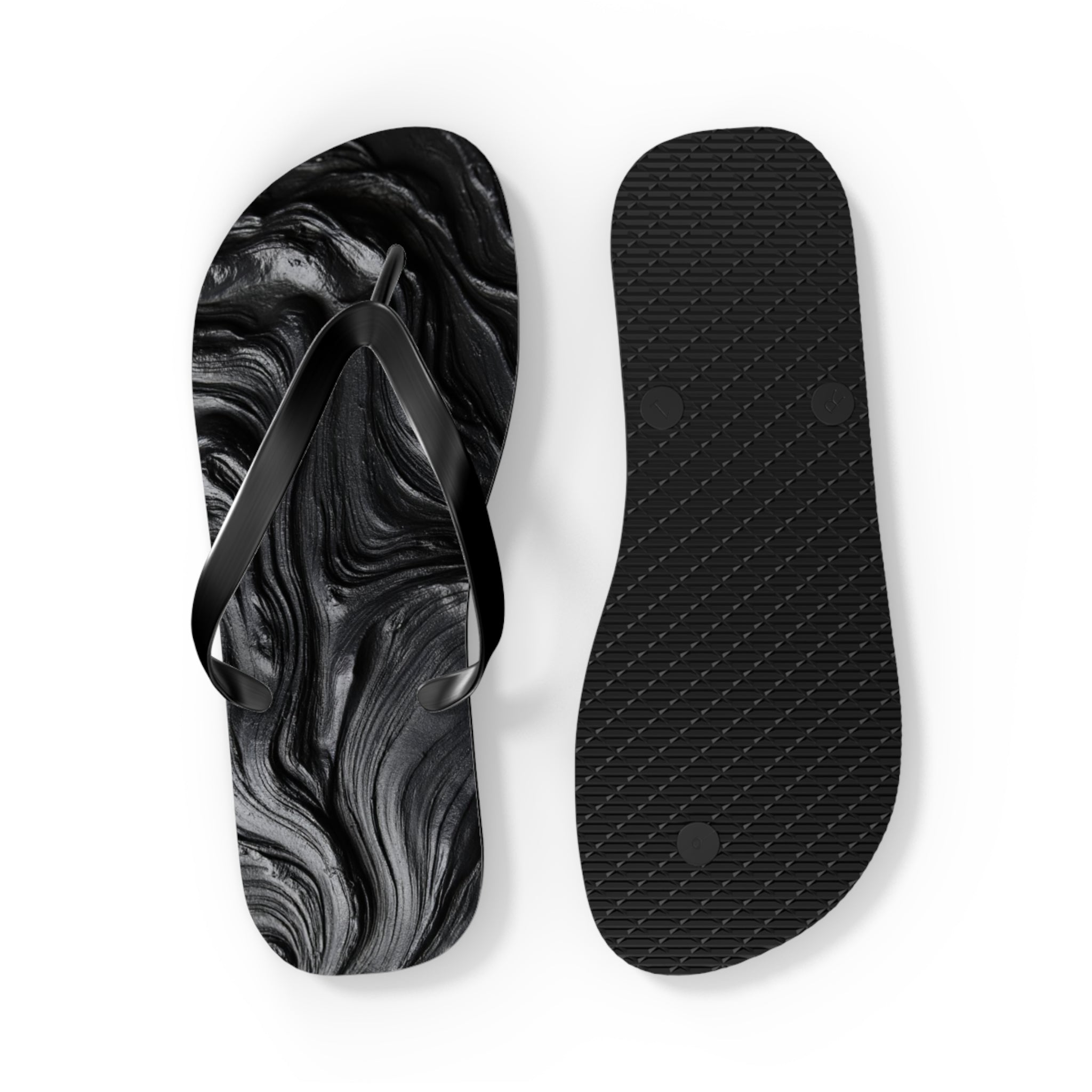 Black & Gray Beach Sandals
