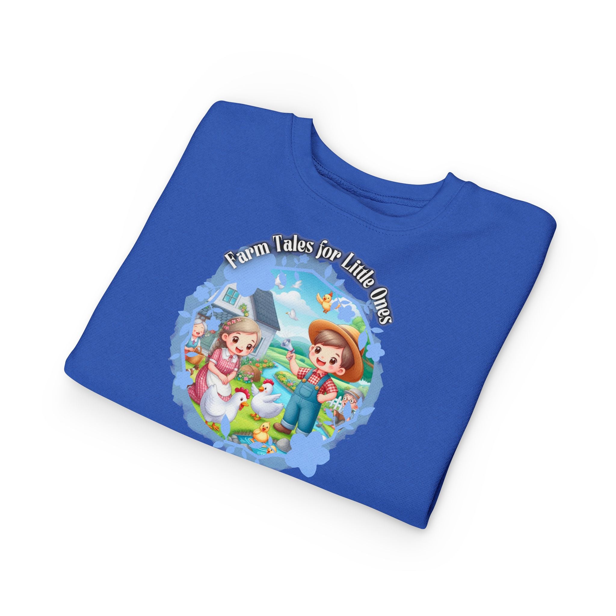 Toddler Sweatshirt — "Ali Baba'nın Çiftliği" Cute Farm-Themed Kids Pullover