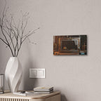 Lunavia Industrial Edition – Steampunk Decorative Canvas Frame