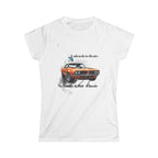 Classic Muscle Car Tee — 'Unleash to Roar, No Limits Just Classic' Women's T-Shirt
