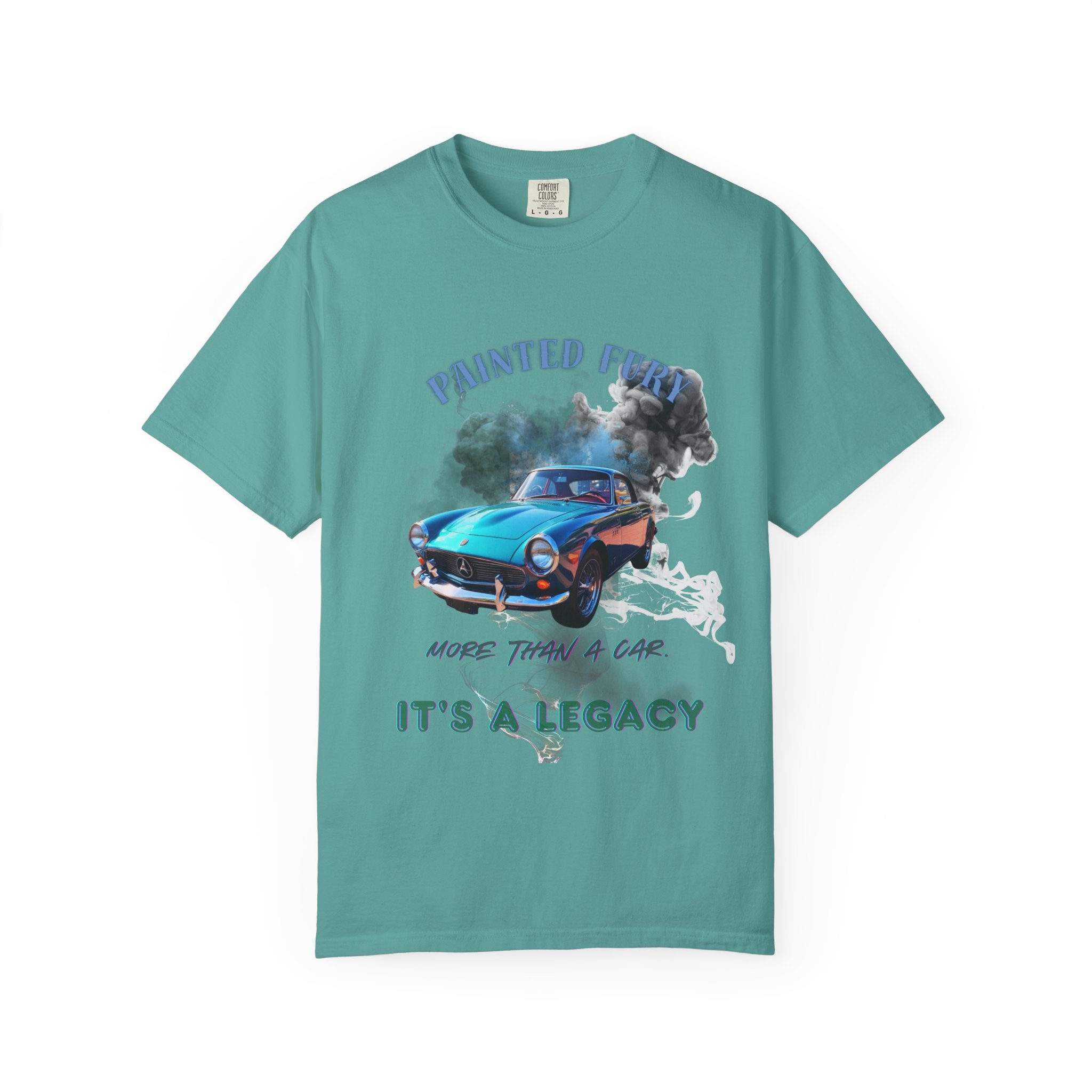 Classic Car T-Shirt — "Painted Funk: It's a Legacy" Vintage Sports Car Graphic Tee