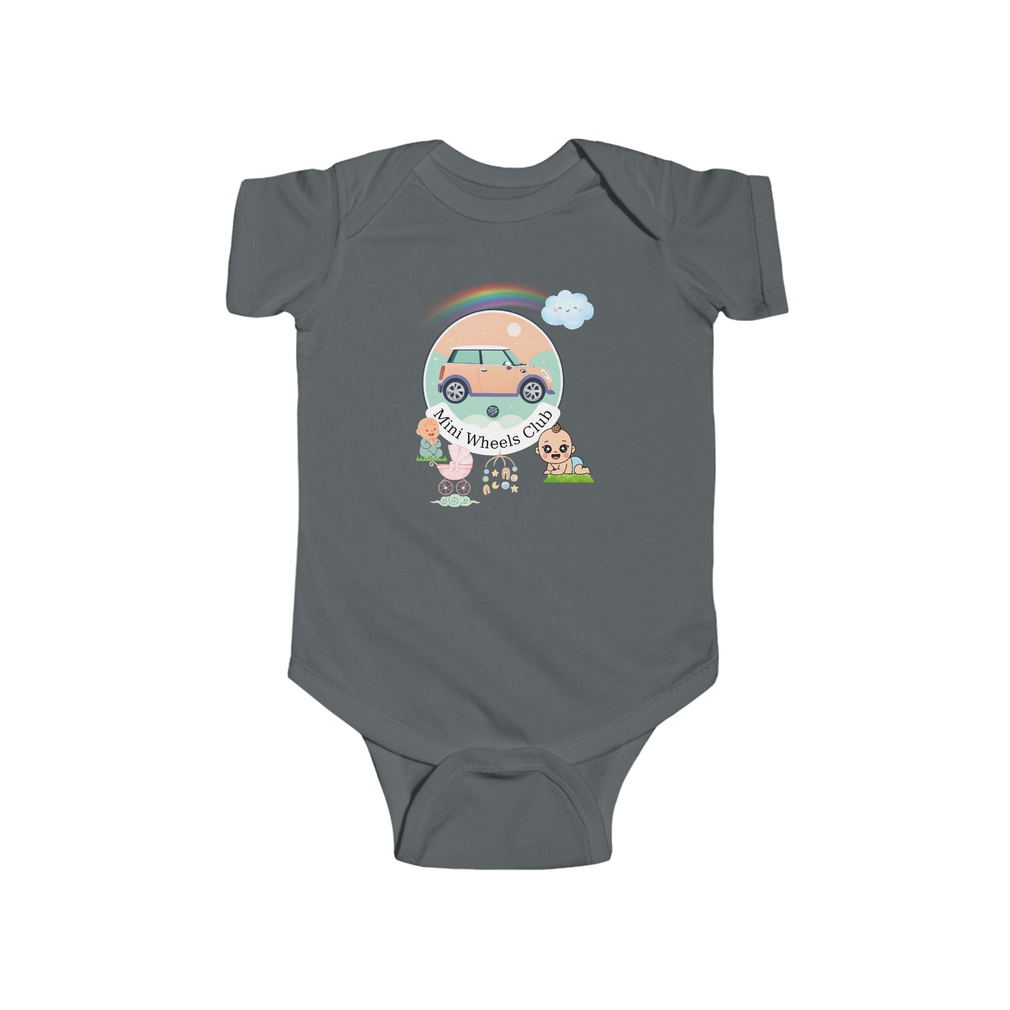 Happy Travels Rainbow Bodysuit