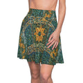 Sunflower Mosaic Skater Skirt