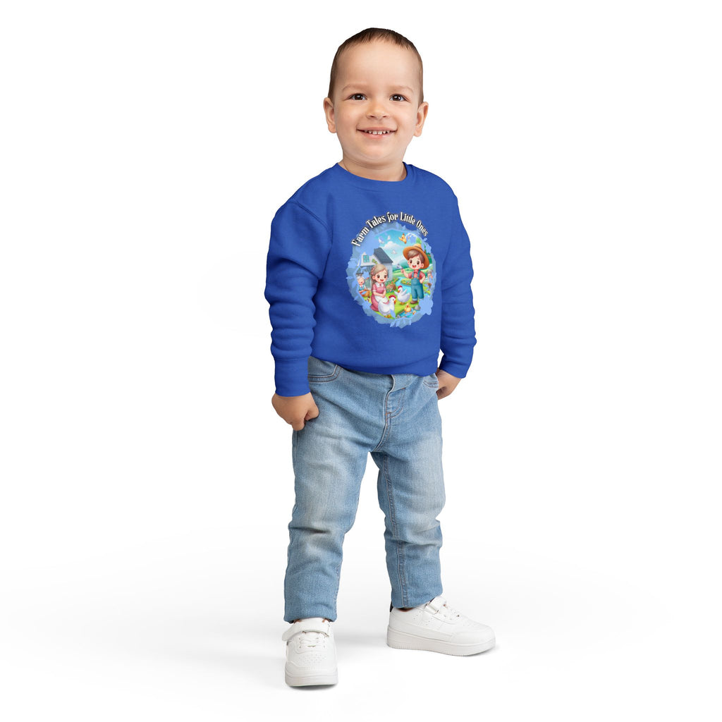 Toddler Sweatshirt — Cute Farm-Themed Kids Pullover