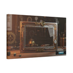 Lunavia Industrial Edition – Steampunk Decorative Canvas Frame