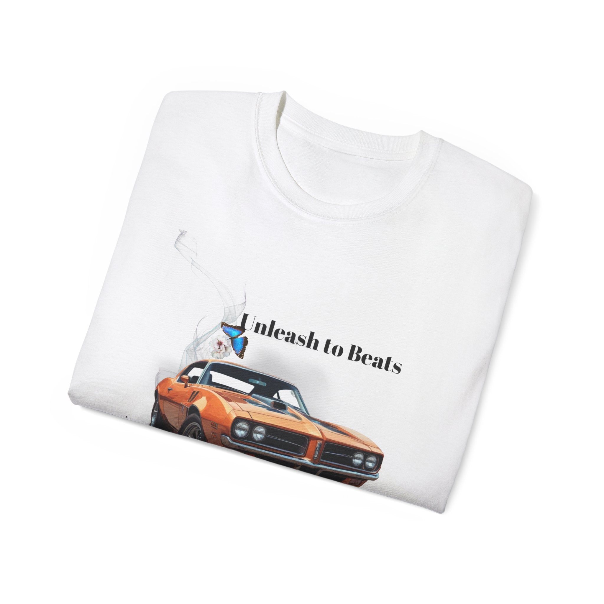 Classic Muscle Car T-Shirt — "No Limits & Hot-Classic" Graphic Tee