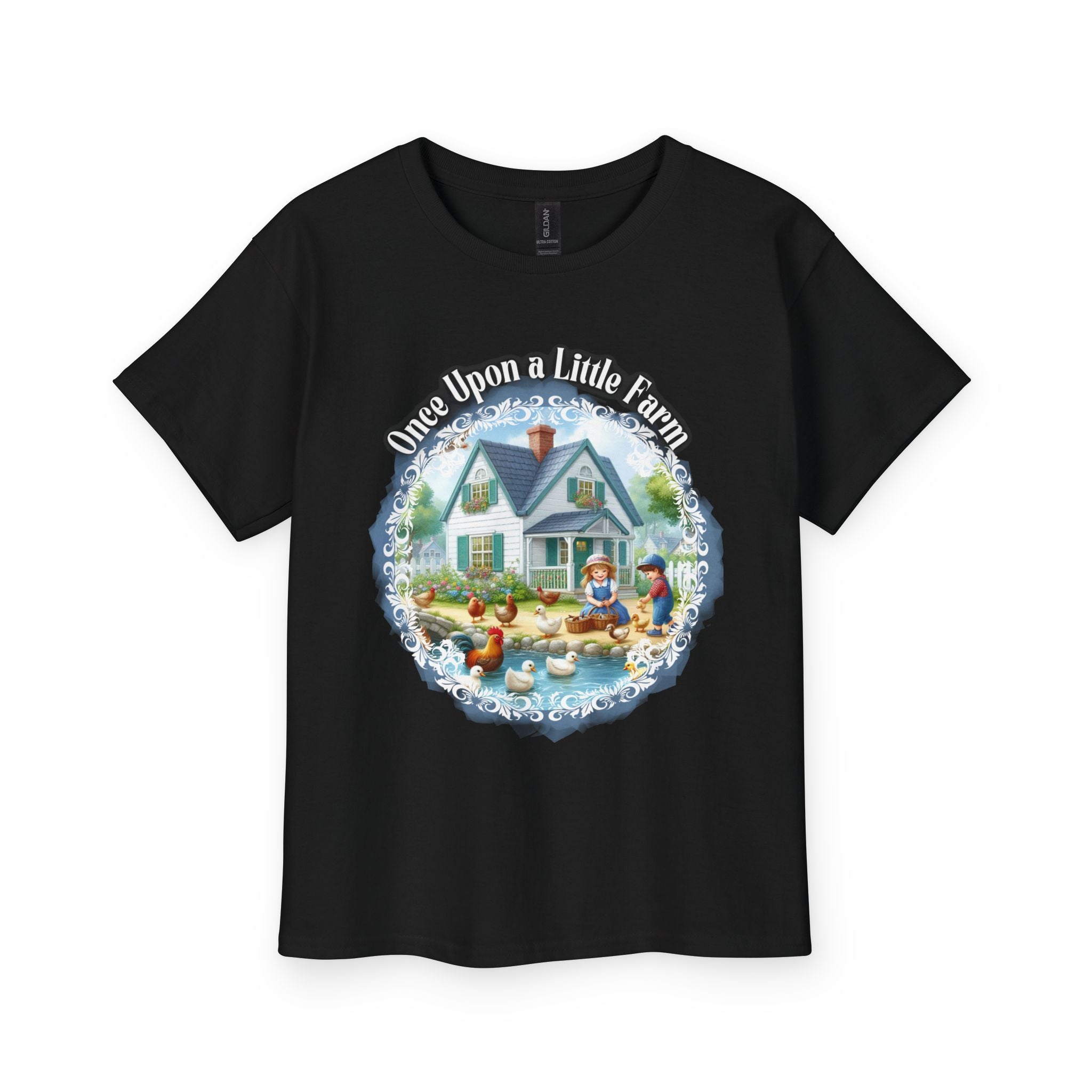 Old McDonald Farm Youth T-Shirt — Kids' Farm Animal Tee
