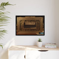 Baroque Steampunk Framed Canvas