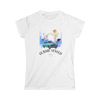 Classic Styled Tee — Vintage Car Graphic Women’s T-Shirt