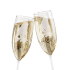 Bride Silhouette Champagne Flute | 8oz Wedding Toast Glass