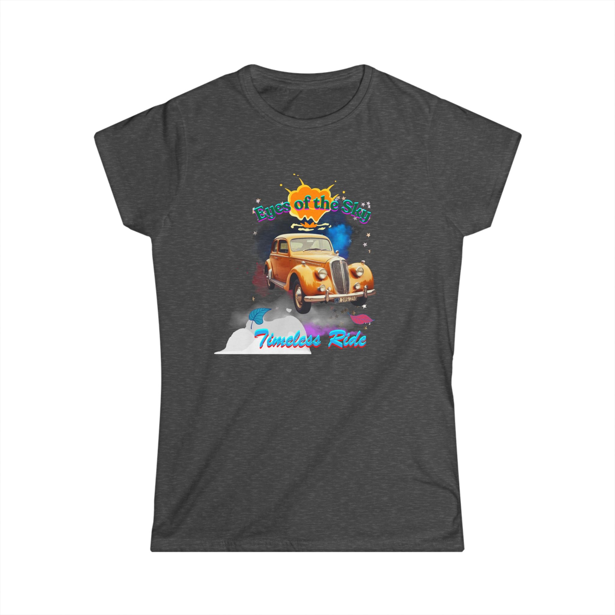 Vintage Convertible Tee — "Eyes of the Sky" Summer Roadtrip Graphic