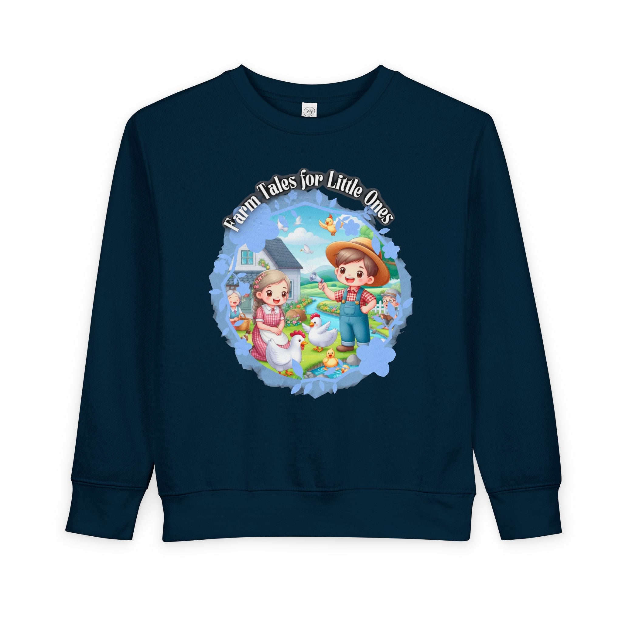 Toddler Sweatshirt — "Ali Baba'nın Çiftliği" Cute Farm-Themed Kids Pullover