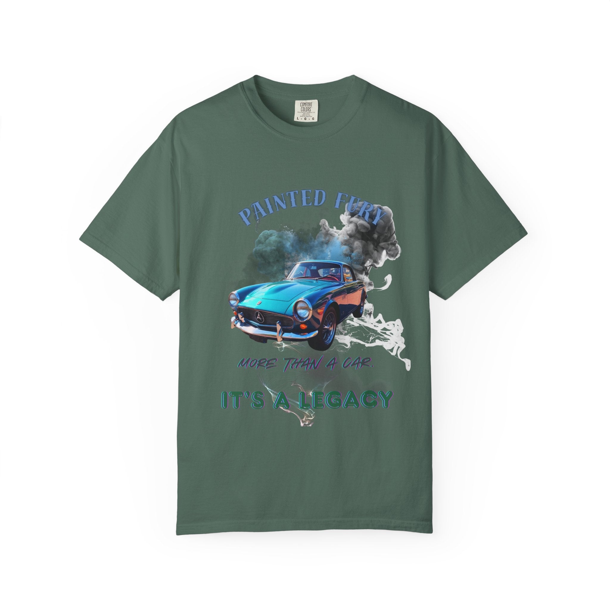 Classic Car T-Shirt — "Painted Funk: It's a Legacy" Vintage Sports Car Graphic Tee