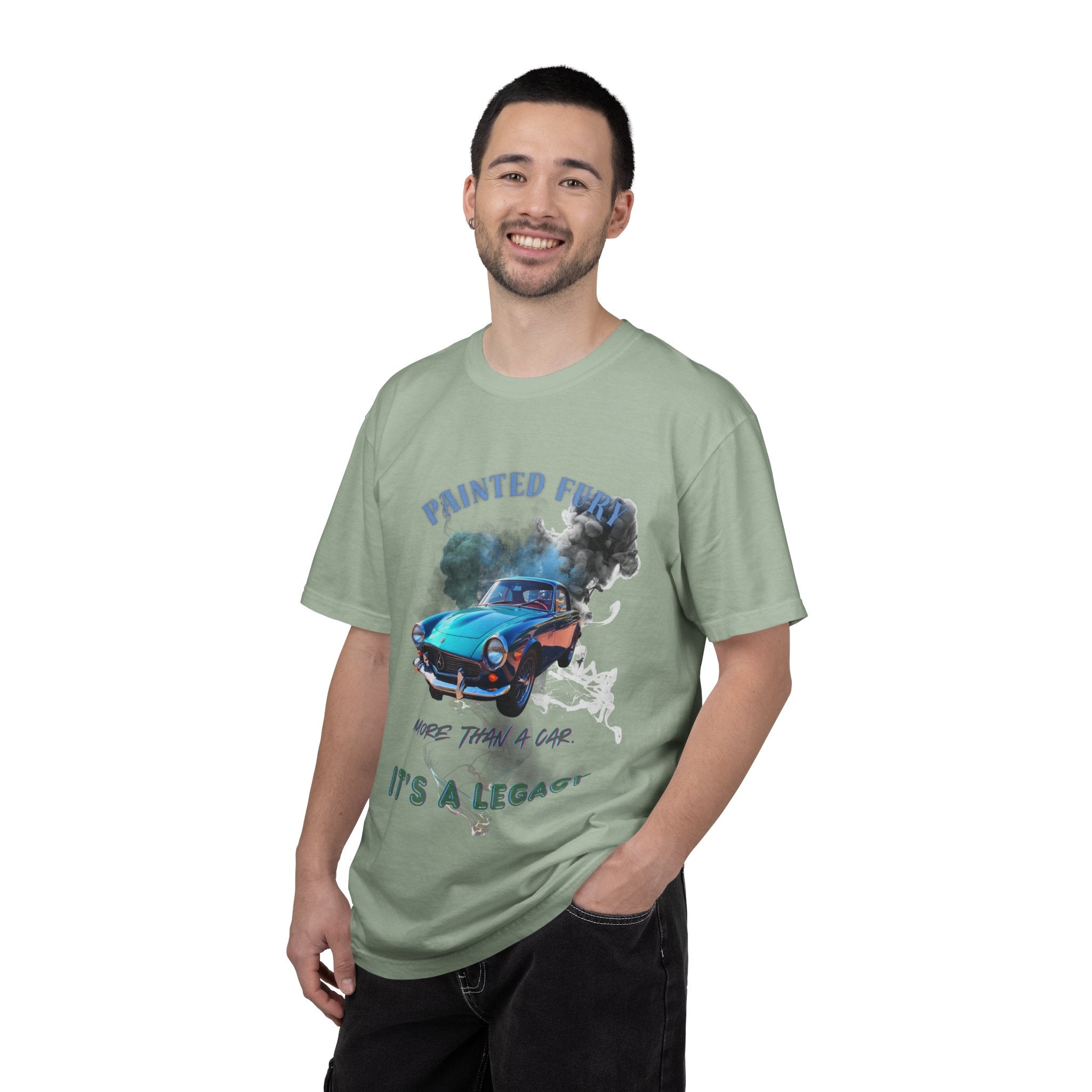 Classic Car T-Shirt — "Painted Funk: It's a Legacy" Vintage Sports Car Graphic Tee