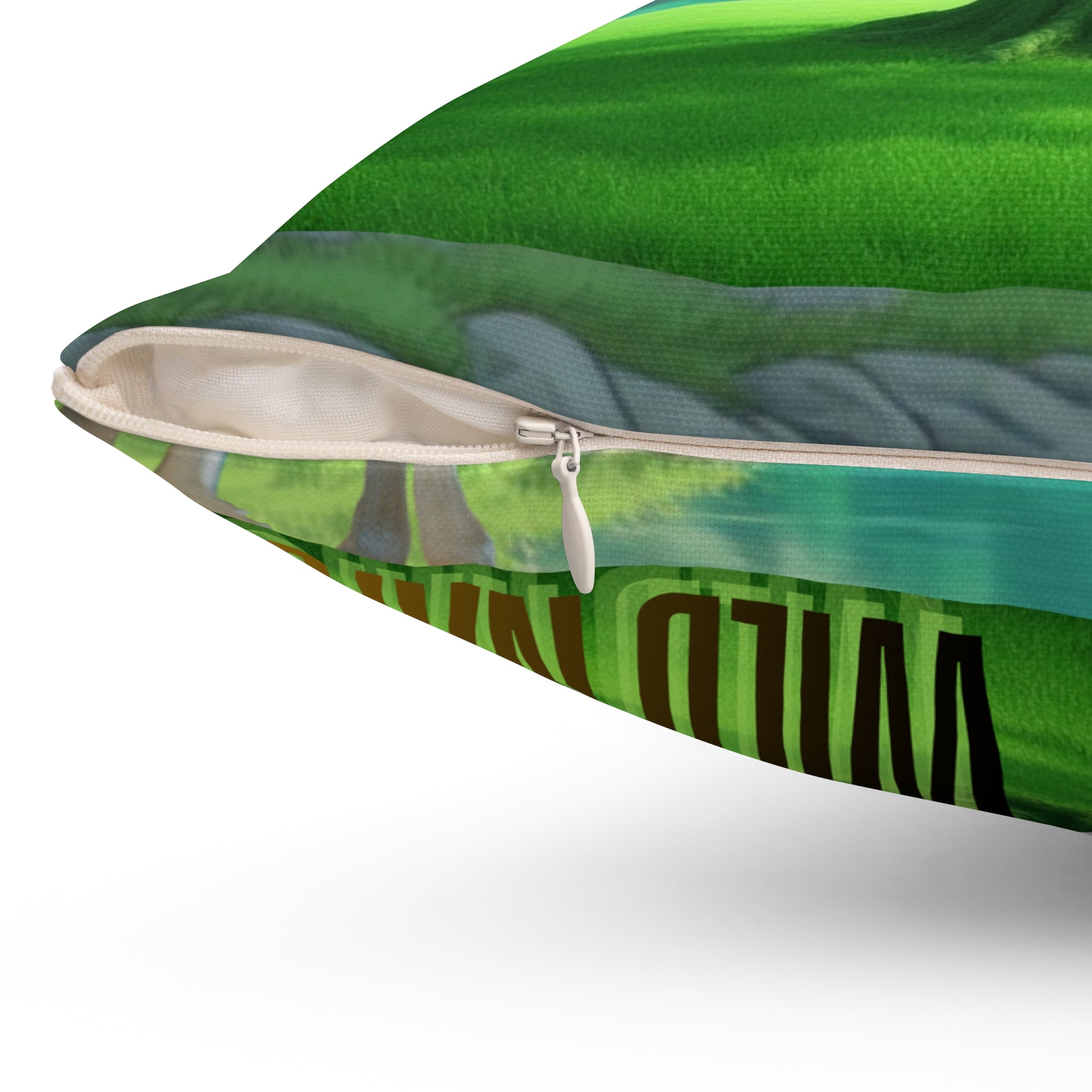 Wild Nature Scenic Throw Pillow