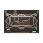 Steampunk Gearframe Canvas