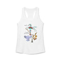 Destiny in Time Racerback Tank — Women's Text Graphic Tank Top