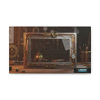 Lunavia Industrial Edition – Steampunk Decorative Canvas Frame
