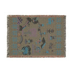 Winter Folklore | Nostalgic Storyteller Woven Blanket