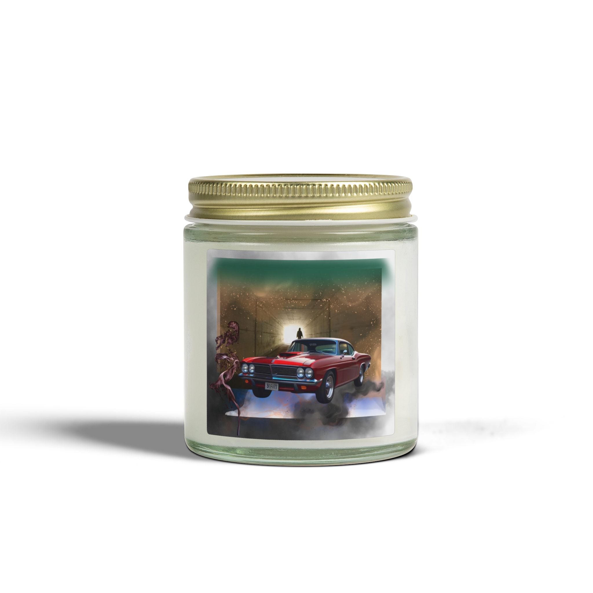 Red Classic Muscle Car Scented Candle
