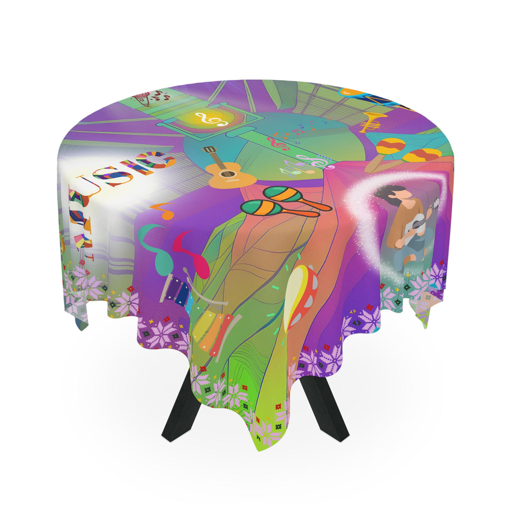 Music Festival Tablecloth