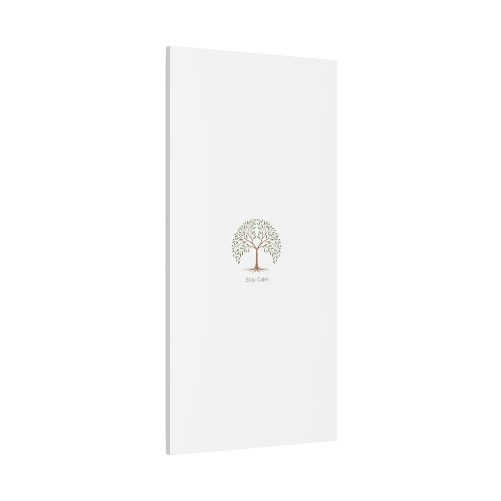 Stay Calm Canvas | Winter Fitness Grind, gym motivation decor