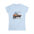 Classic Muscle Car Tee — 'Unleash to Roar, No Limits Just Classic' Women's T-Shirt