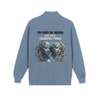 Quarter-Zip Sweatshirt — "Every Little Thing Gonna Be Alright" Vintage-Inspired Graphic