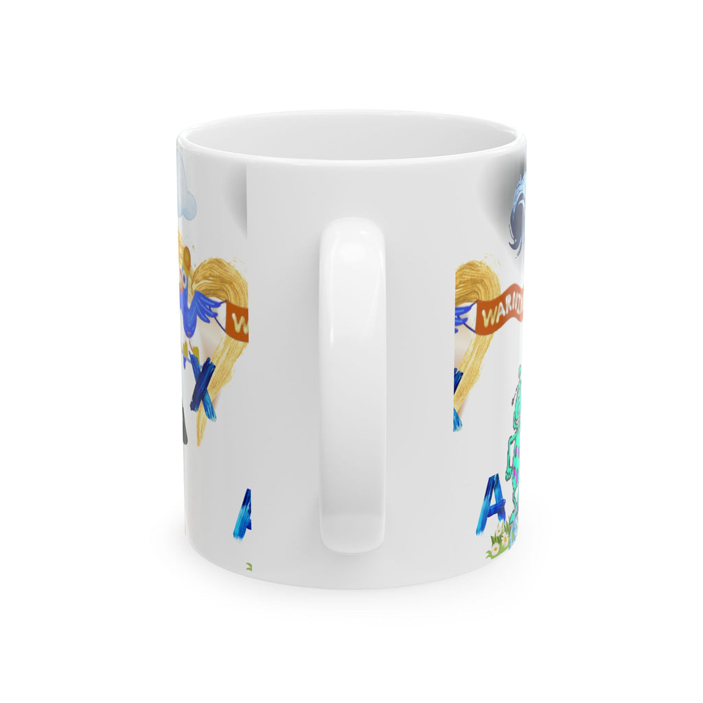 Warning Love Symbols Ceramic Mug