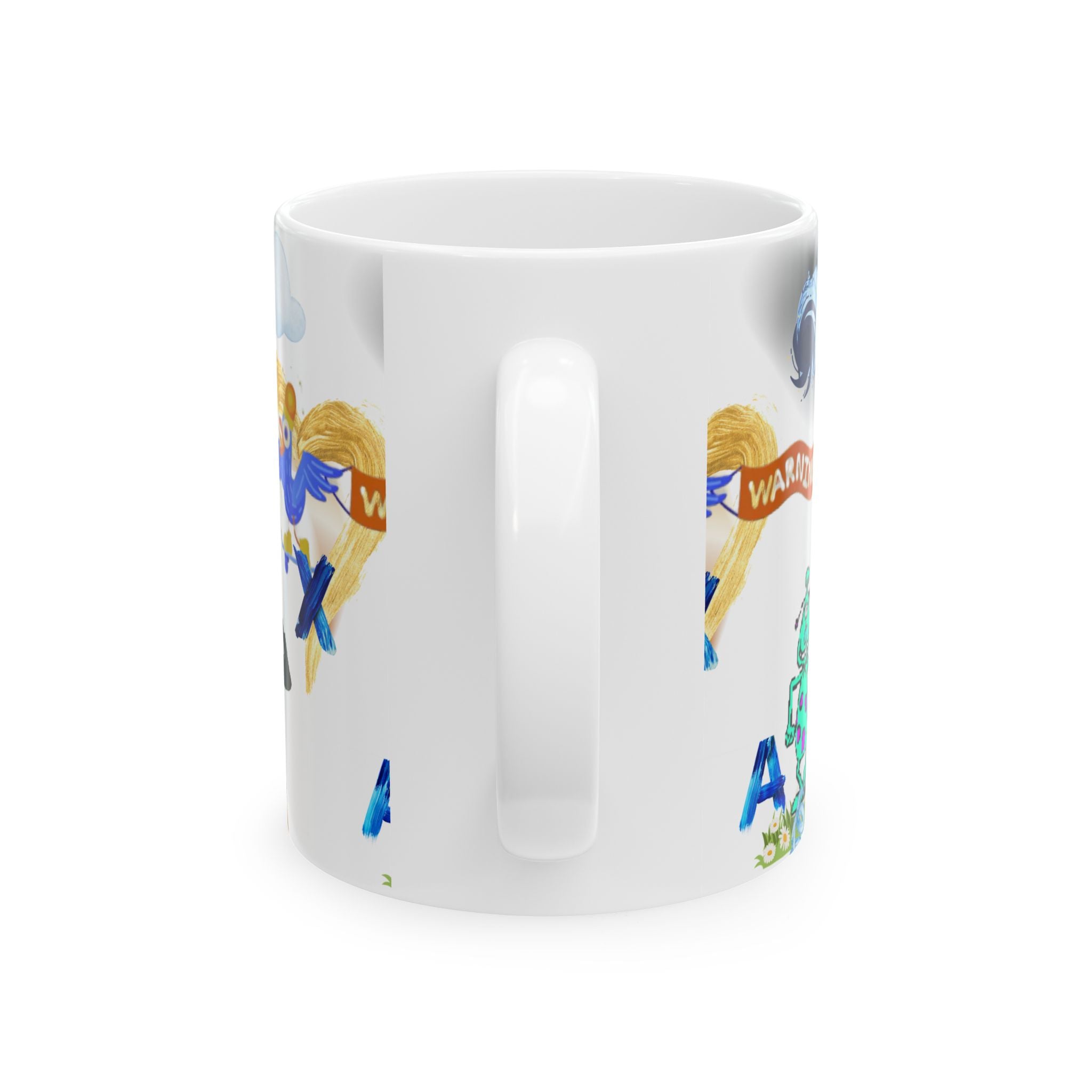Warning Love Symbols Ceramic Mug