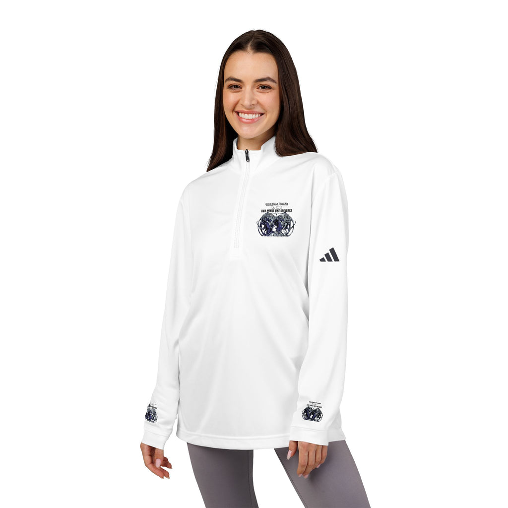 Adidas® 'Hidden' Floral Crest Embroidered Performance Pullover