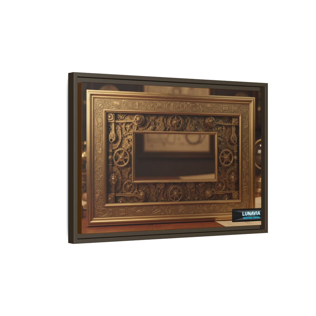 Baroque Steampunk Framed Canvas