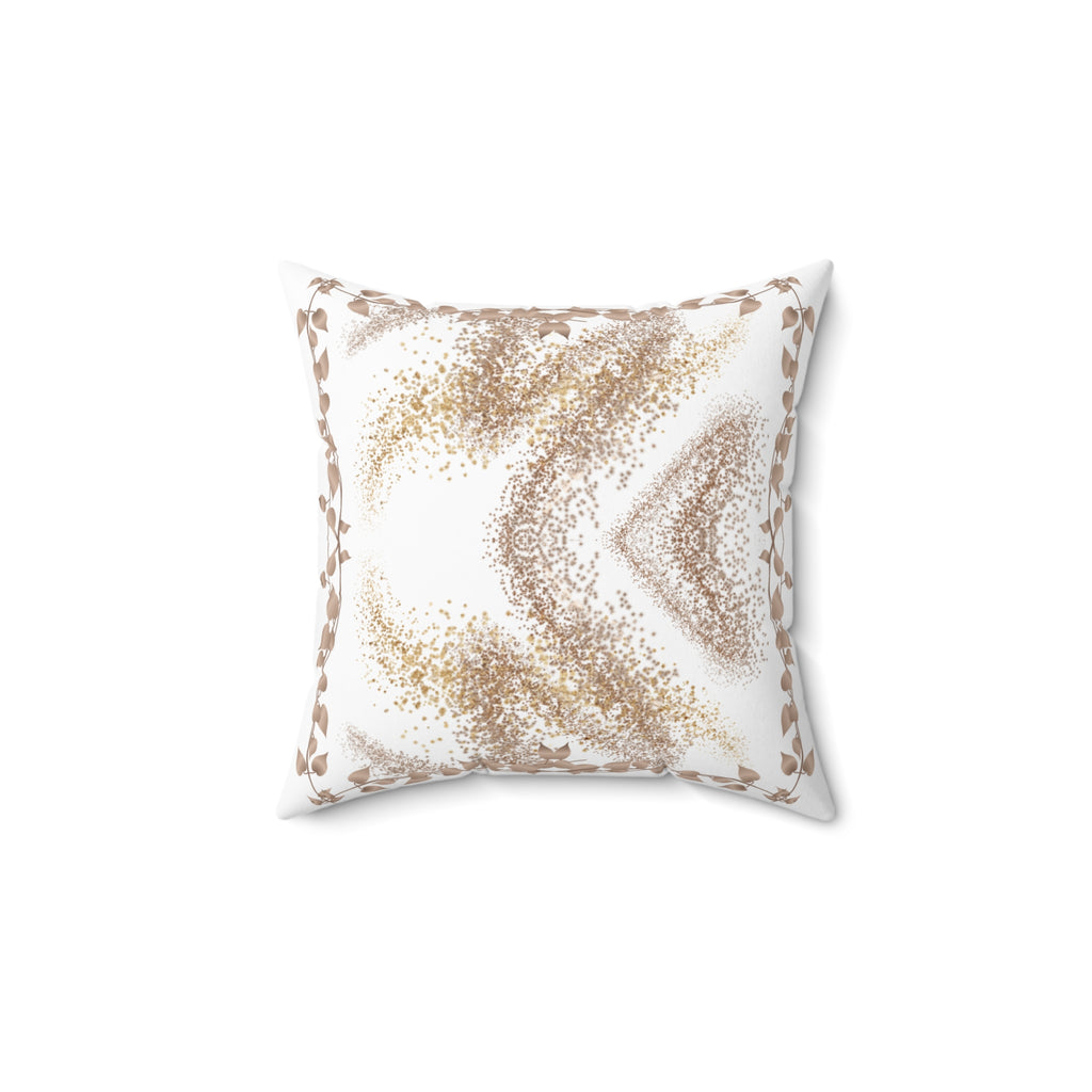 Minimal Gold Dust Decorative Pillow