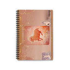 Aries Zodiac Spiral Notebook