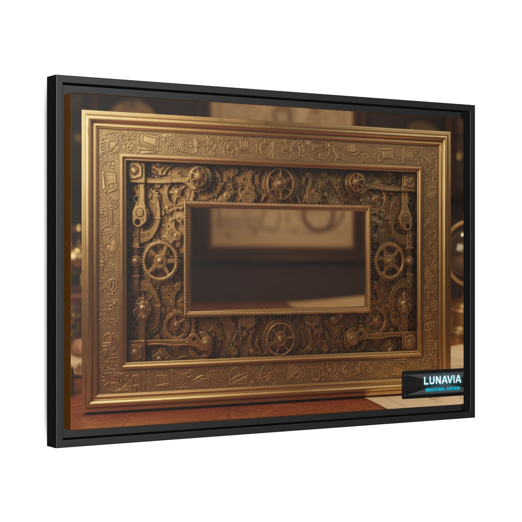 Baroque Steampunk Framed Canvas